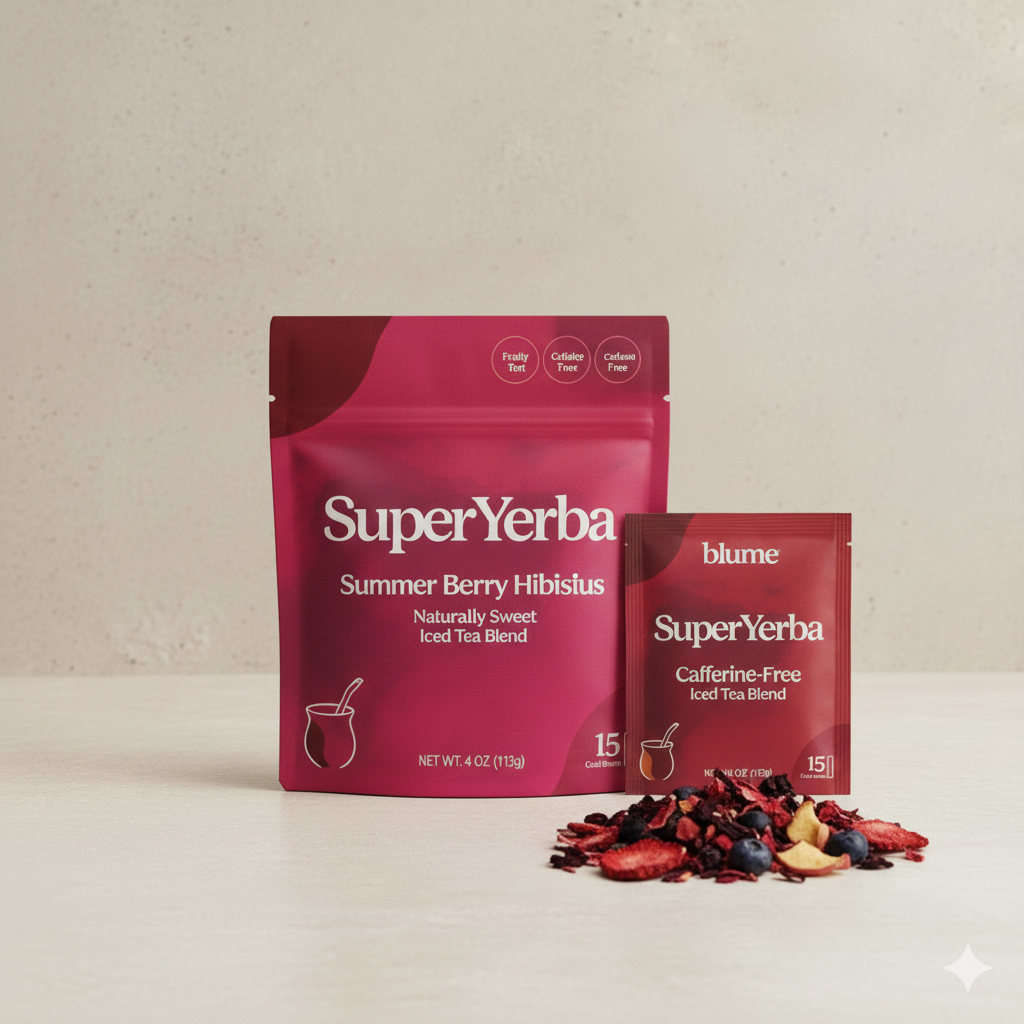 Summer Berry Hibiscus - Naturally Sweet Iced Tea Blend